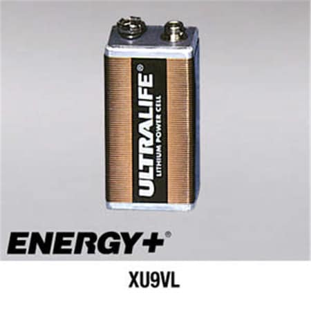 Fedco Batteries Compatible with Ultralife 9 Volt Size Lithium Battery - 9.0V 1200mAh FE124593